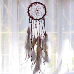 Natural Feather Dream Catcher DIY Material Kit Supplies- Precipice
