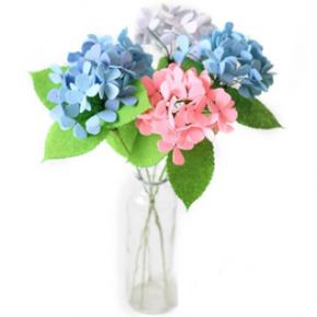 Non-woven Fabric Bouquet Material Kit Supplies- Hydrangea Macrophylla