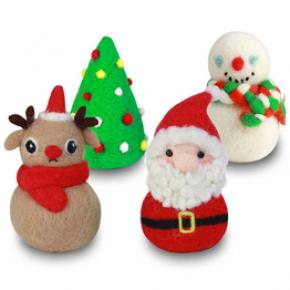 Wool Felt Kit Supplies DIY Craft Christmas Set